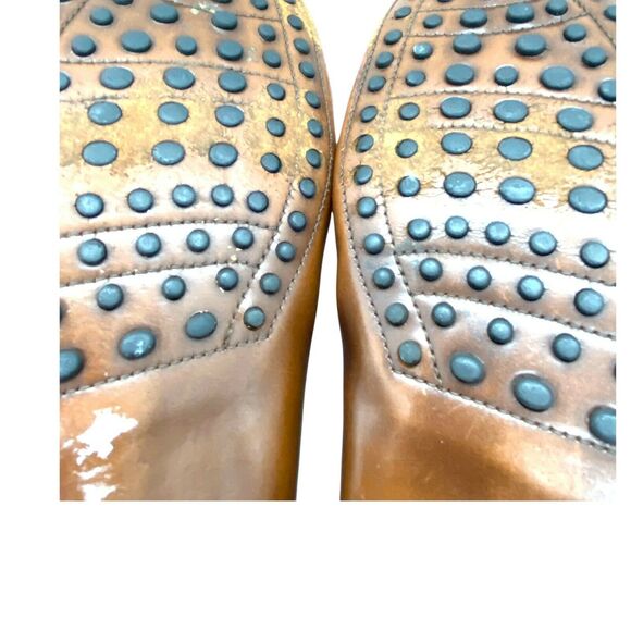 Tod’s Driving Loafer Mens Brown Leather Round Toe Slip On Casual Size 10 - Picture 12 of 12